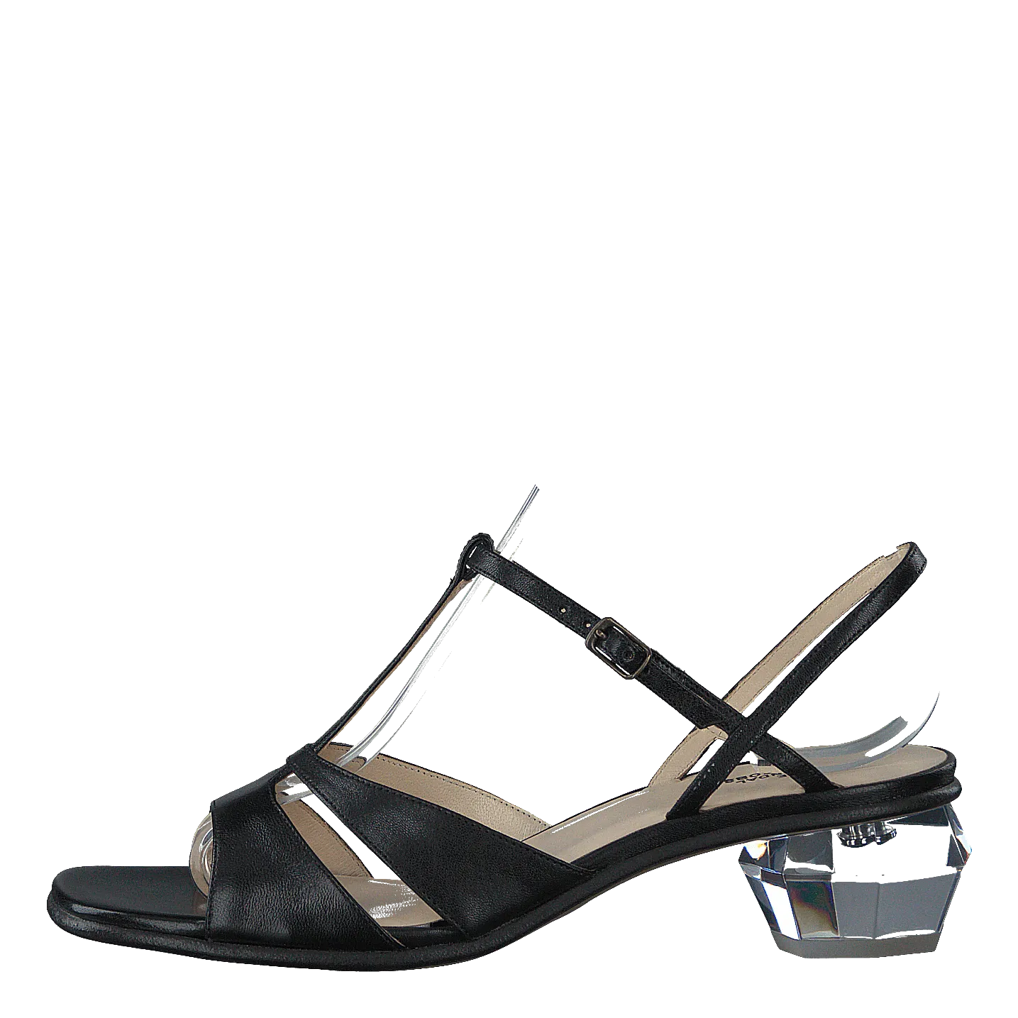 The Gem Sandal Black