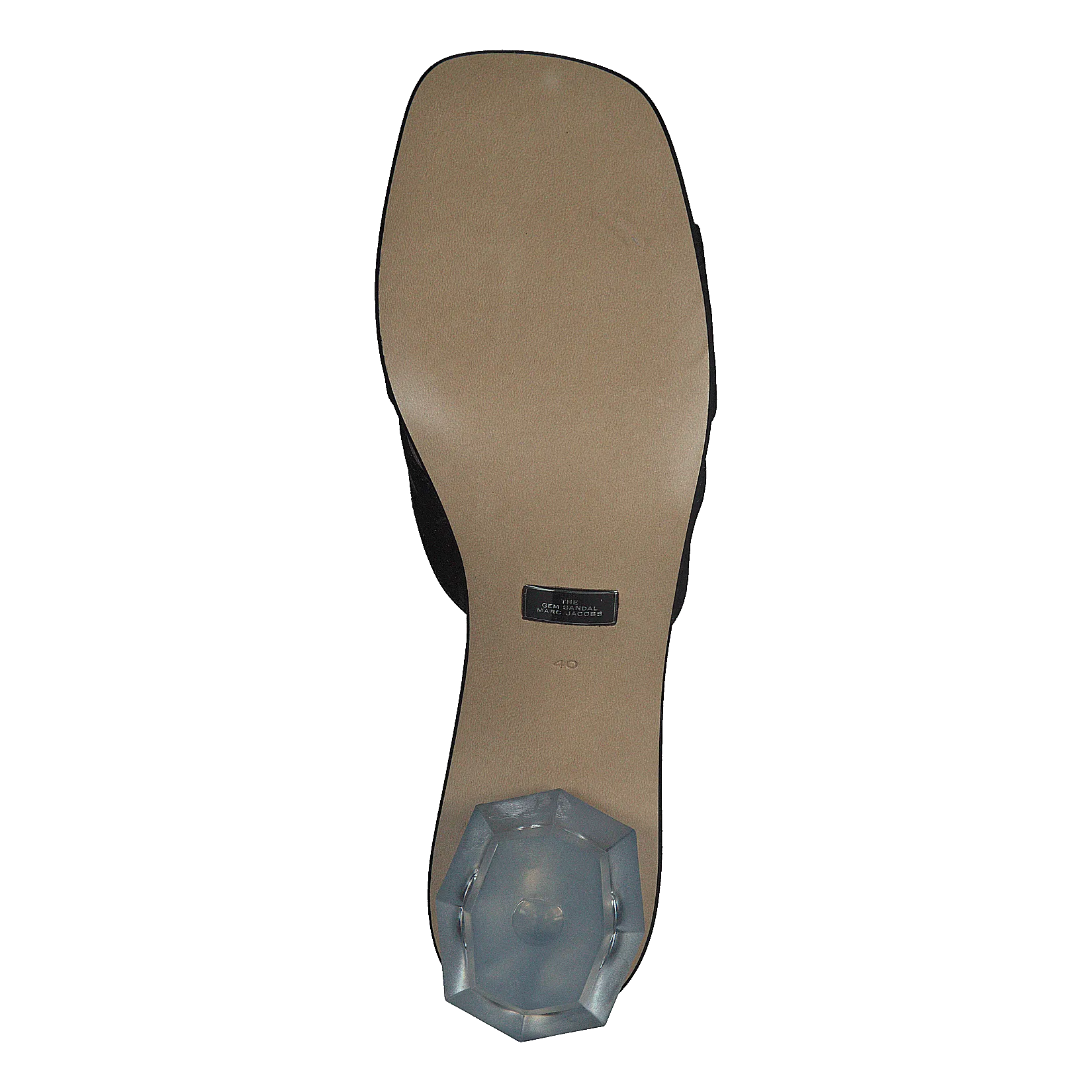 The Gem Sandal Black
