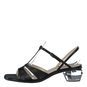 The Gem Sandal Black