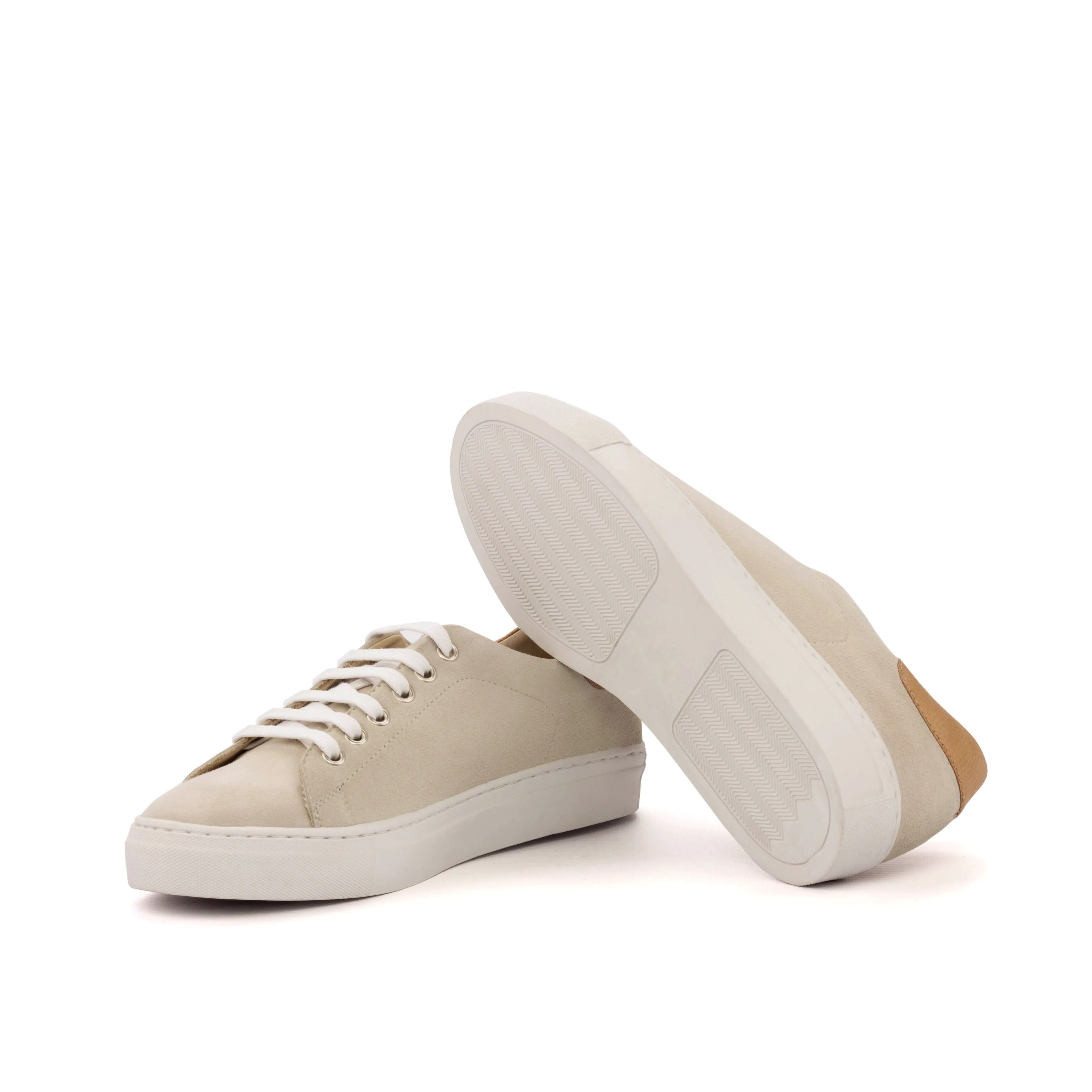 The Trainer • Ivory Suede