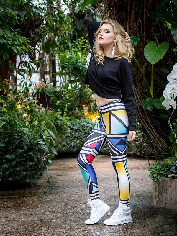 TILTED FRIDAY Ndebele Leggings