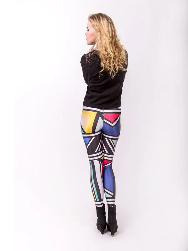 TILTED FRIDAY Ndebele Leggings