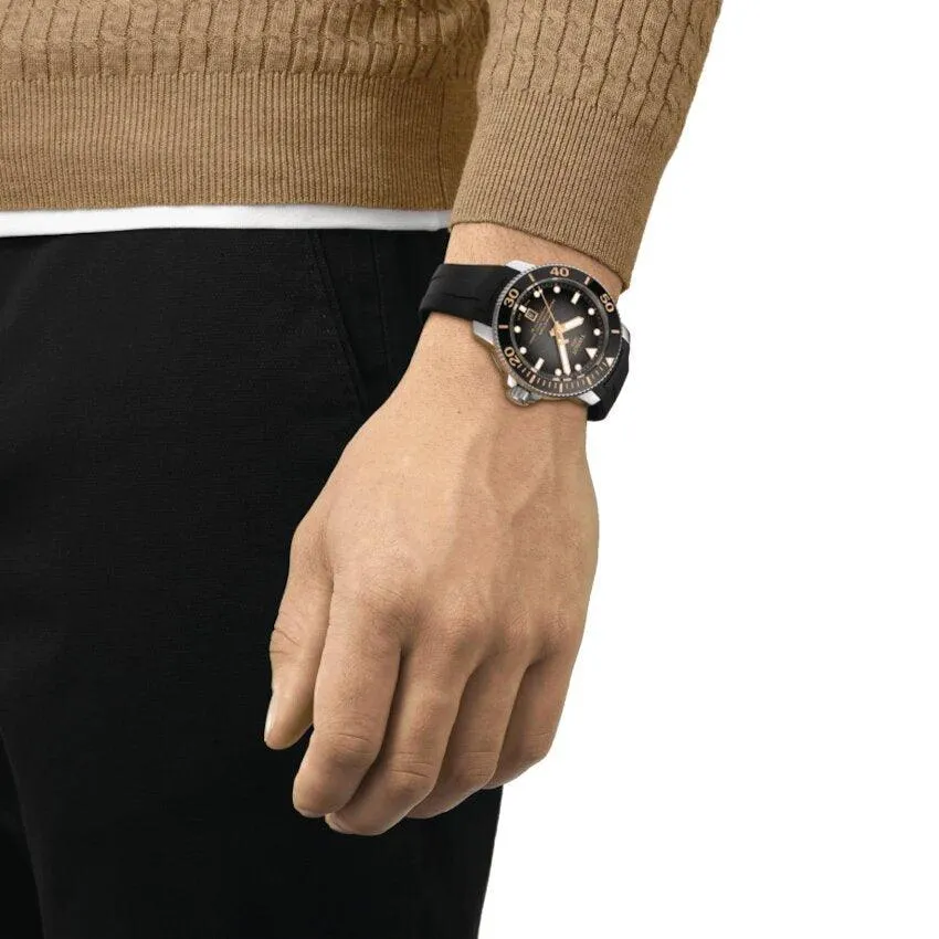 Tissot Seastar 2000 Professional Powermatic 80 Automatic Men's Watch T1206071744101