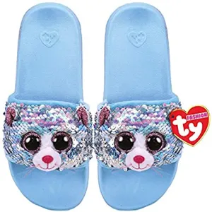 Ty Reversible Sequin Slides - Whimsy the Cat