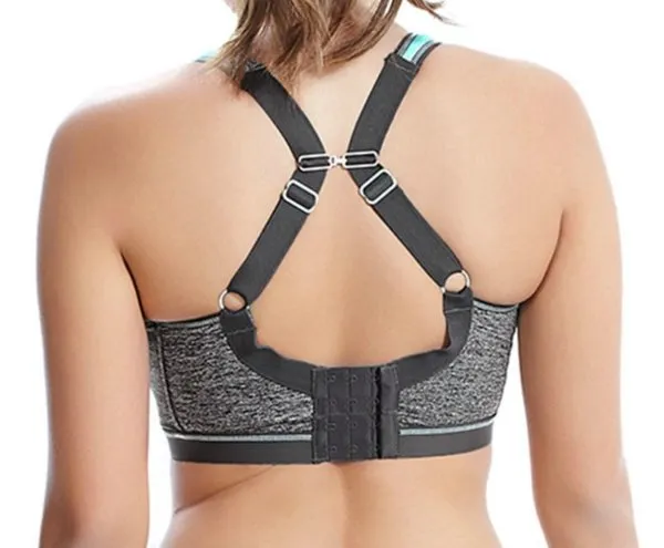 Uw Crop Top Sports Bra - Electric Black