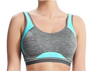 Uw Crop Top Sports Bra - Zinc