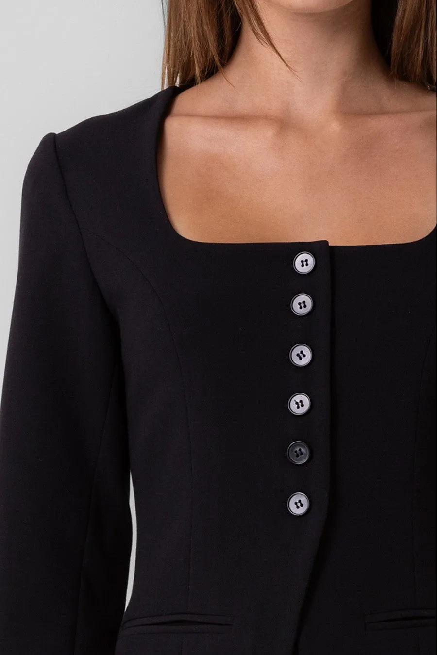 Wendy Square Neck Blazer