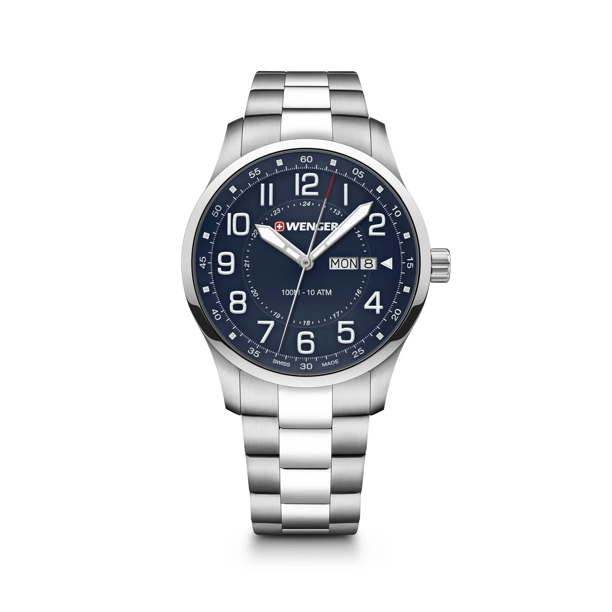 Wenger Attitude 42 Blue Dial Men's Watch
