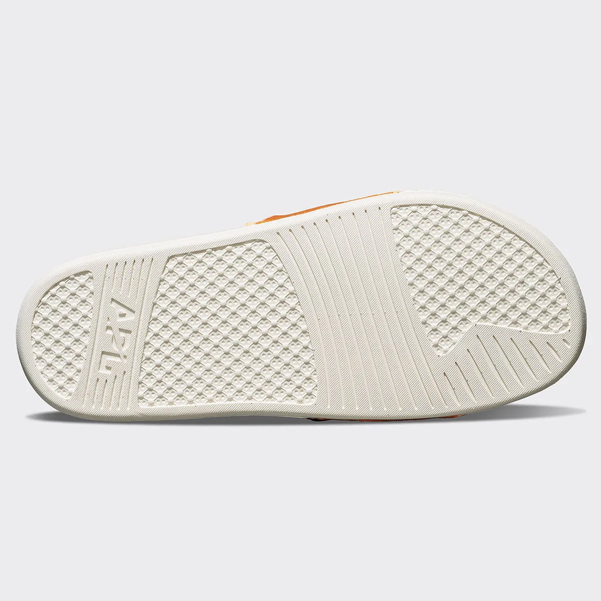 Women's | Big Logo TechLoom Slide | Ivory / Orange / Neon Peach