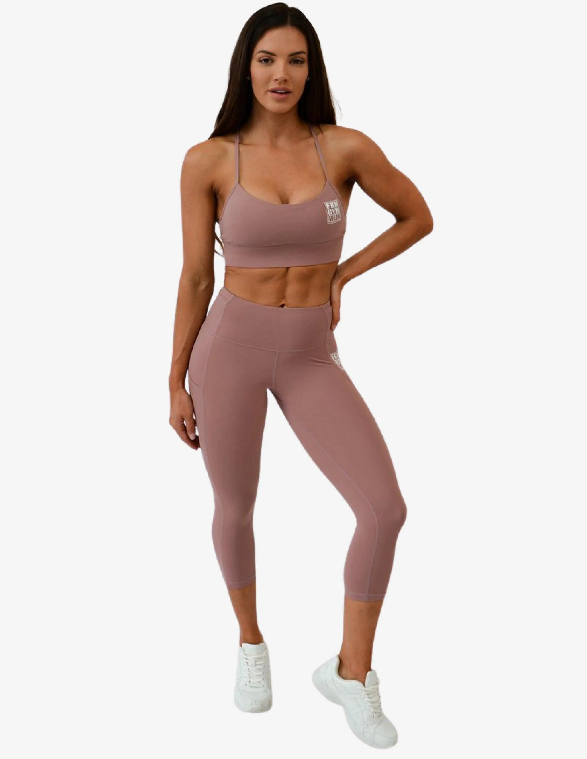 WOMEN'S GYM CROP TOP | SUPER LILAC
