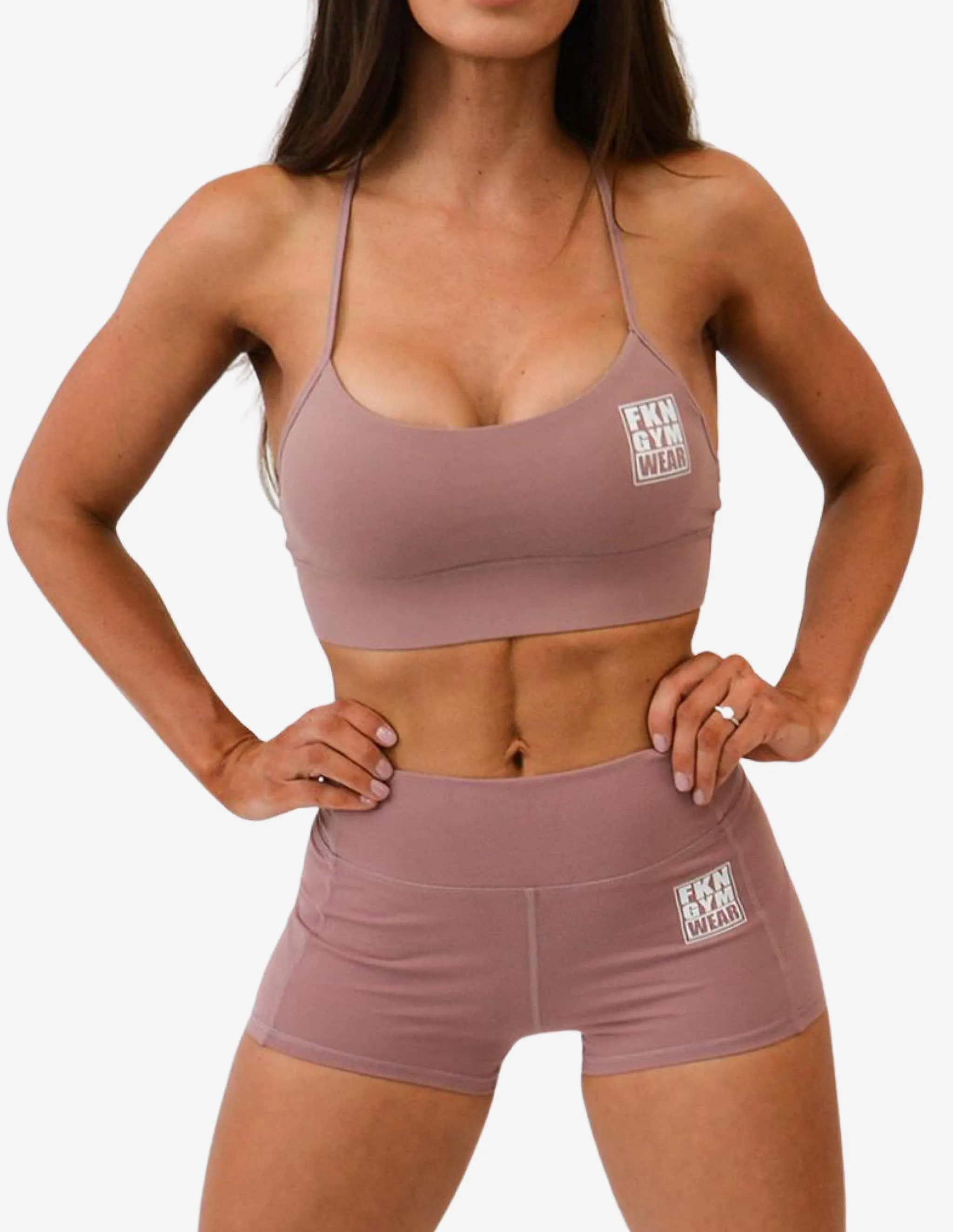 WOMEN'S GYM CROP TOP | SUPER LILAC