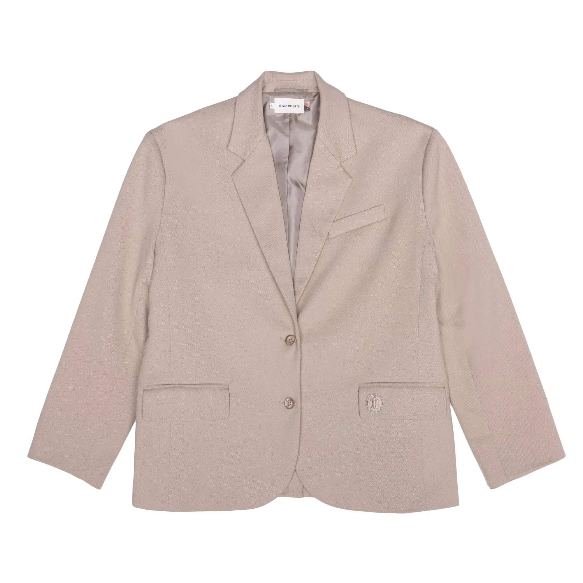 Womens Honor The Gift Boyfriend Blazer 'Sand'