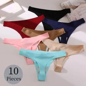 Women's Sports Panties Seamless Underwear Lingerie Hot G-Strings Underpants