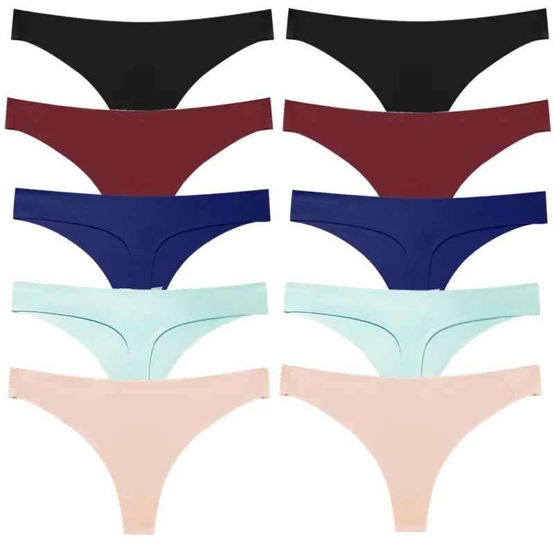 Women's Sports Panties Seamless Underwear Lingerie Hot G-Strings Underpants