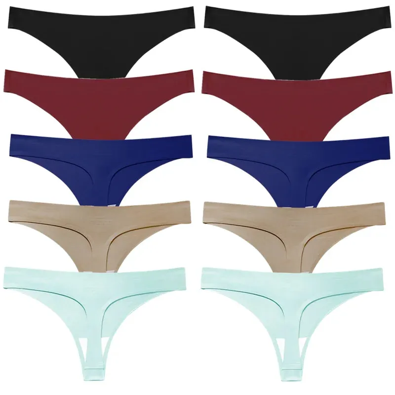 Women's Sports Panties Seamless Underwear Lingerie Hot G-Strings Underpants