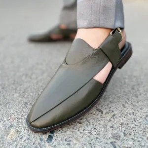 WS Pure leather Handmade Peshawari Sandal WS-377