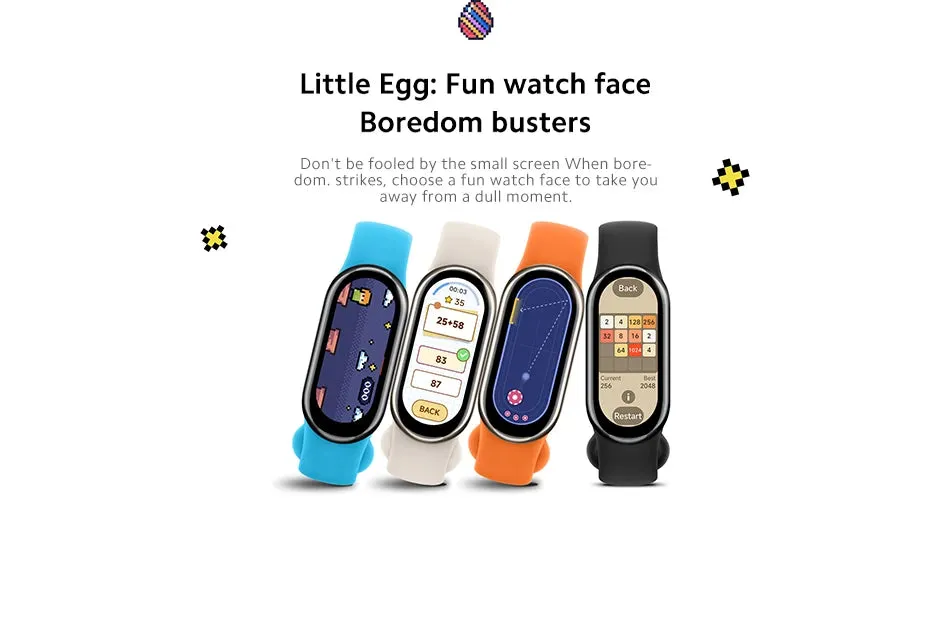 XIAOMI Band 8 1.62" AMOLED Smart Fitness Band