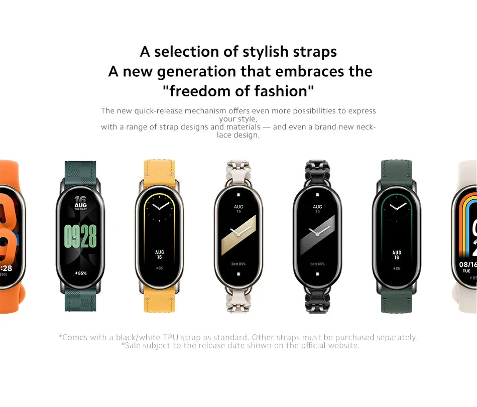 XIAOMI Band 8 1.62" AMOLED Smart Fitness Band