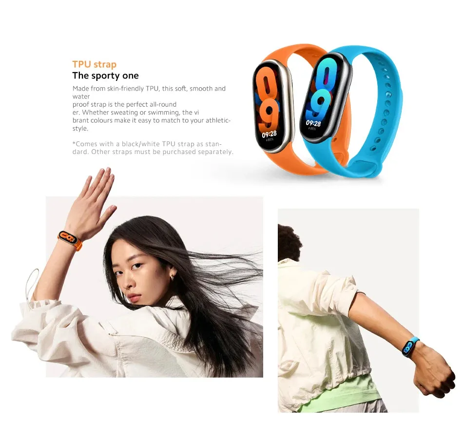 XIAOMI Band 8 1.62" AMOLED Smart Fitness Band