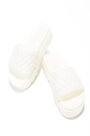 ZELLE MORE TO GIVE PLATFORM SLIDES-WHITE