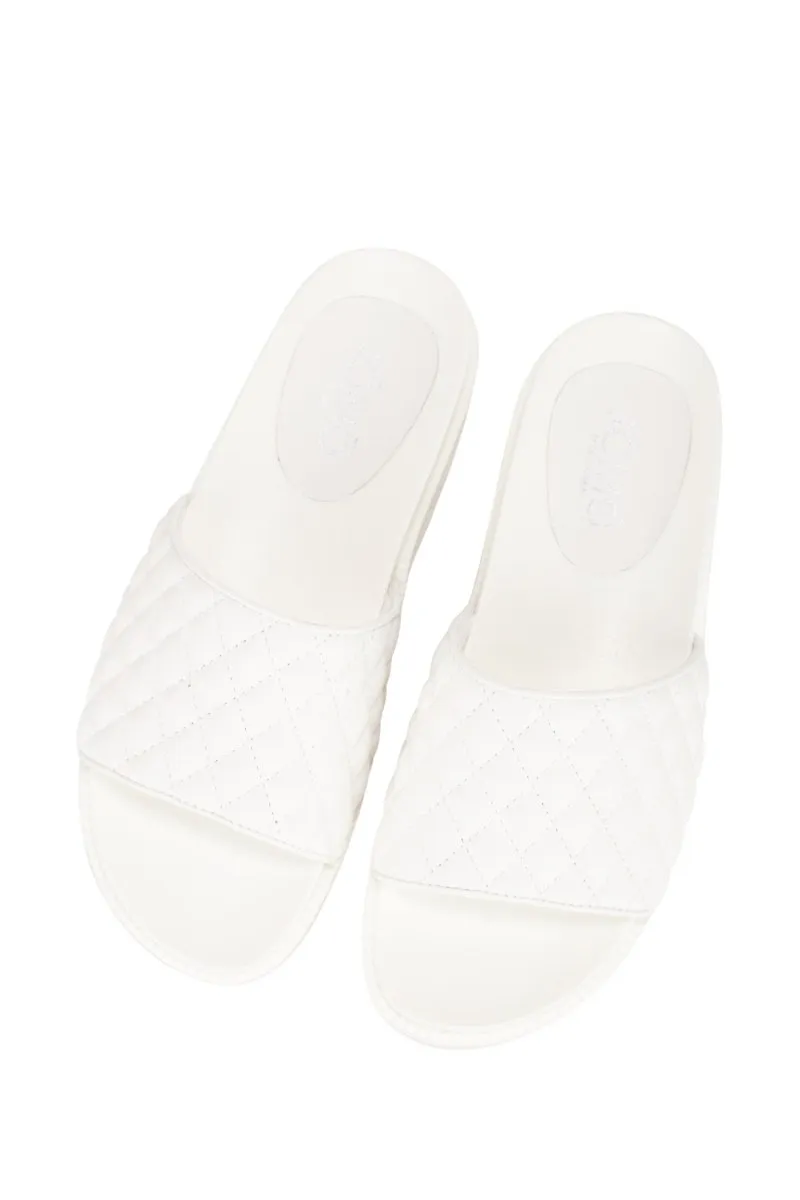 ZELLE MORE TO GIVE PLATFORM SLIDES-WHITE